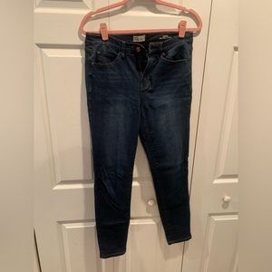 Nicole Miller, Dark Wash, High Rise Skinny Jeans, Size 10- SUPER SOFT & STRETCHY